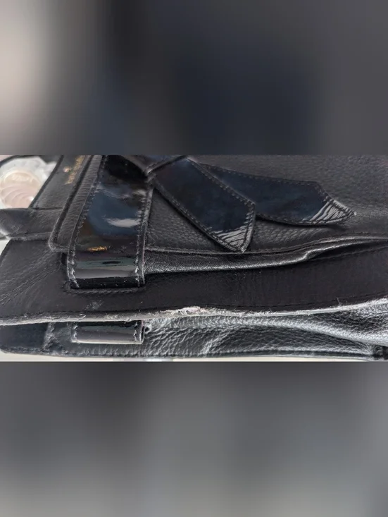 Kate Spade Bow Valley Helena Purse Handbag - See Flaw - Picture 5 of 10